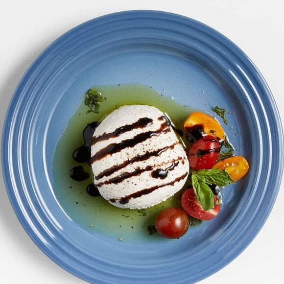 Le Creuset Salad Plates Set Of 4- Chambray Blue - Picture 2 of 9